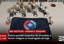 RBV Notícias Videira e Tangará – 03/08/2026 – Edição 1607 RBV Notícias Videira e Tangará – 03/08/2026 – Edição 1607
