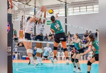 Napoli/Prefeitura Caçador vence Mampi no Estadual de Vôlei Napoli/Prefeitura Caçador vence Mampi no Estadual de Vôlei