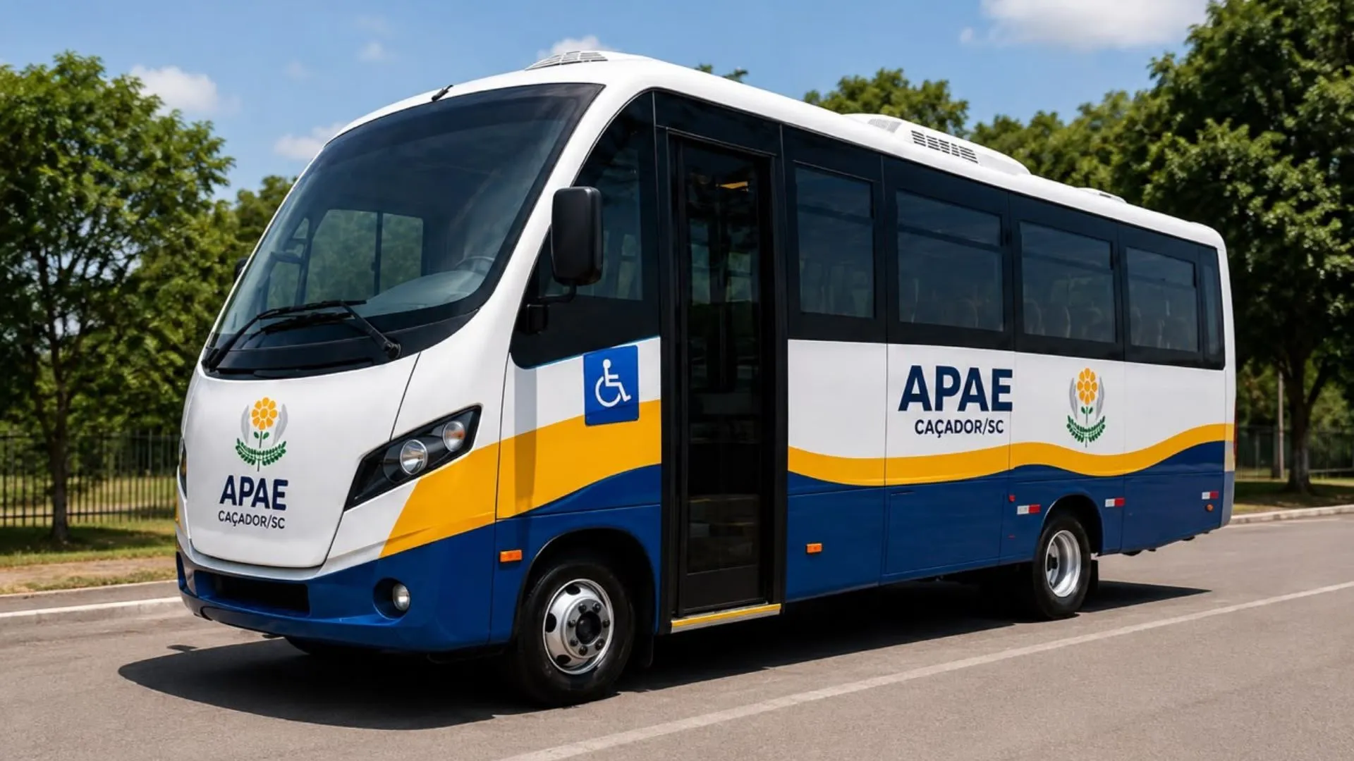 Acic e Apae de Caçador lançam campanha para novo micro-ônibus