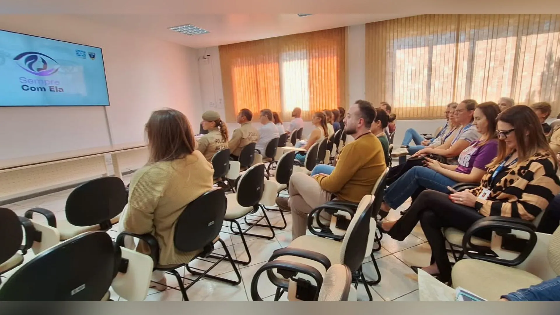 Caçador lança programa “Sempre Com Ela” contra violência