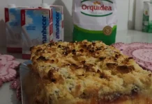 Cuca com recheio de vinho é a sexta receita finalista do Concurso da Cuca Cuca com recheio de vinho é a sexta receita finalista do Concurso da Cuca
