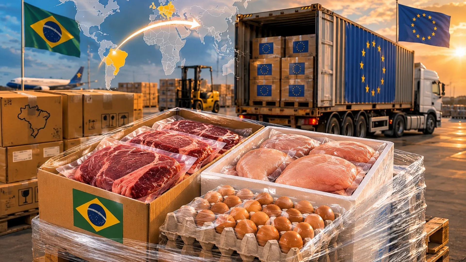 União Europeia suspende importações de carnes do Brasil; veja impacto em SC