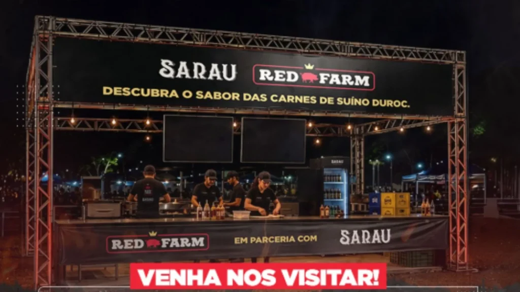 Red Farm leva carne, fogo e muito sabor à Expo Videira 2026