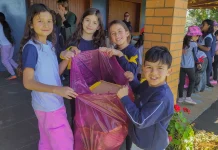 Projeto leva educação ambiental de forma lúdica para alunos de Videira Projeto leva educação ambiental de forma lúdica para alunos de Videira