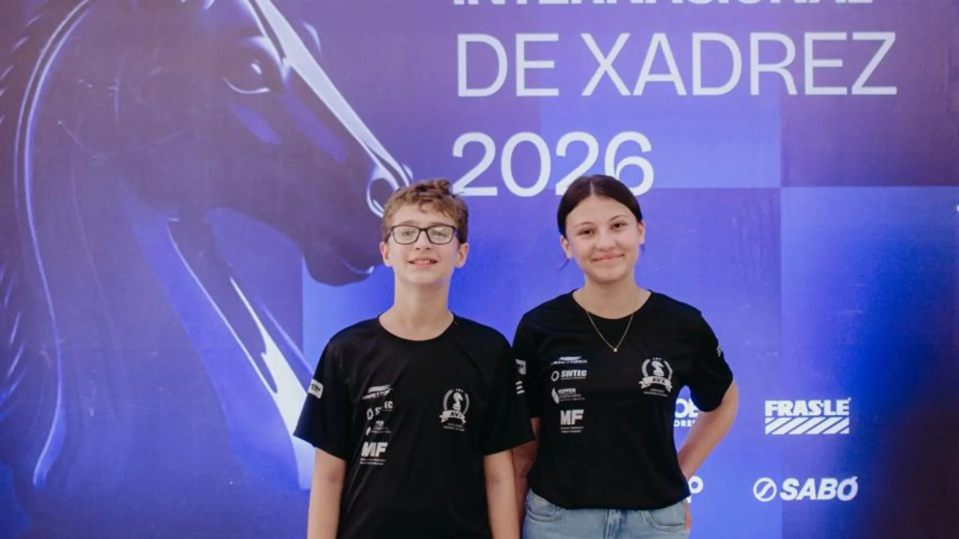 Enxadristas da AVX representarão Videira no Brasileiro Escolar em Minas Gerais