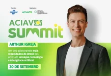 Arthur Igreja lidera debate sobre inteligência artificial no ACIAV Summit Arthur Igreja lidera debate sobre inteligência artificial no ACIAV Summit