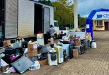 50ª edição do Recicla CDL recolhe 5,1 toneladas de eletrônicos 50ª edição do Recicla CDL recolhe 5,1 toneladas de eletrônicos