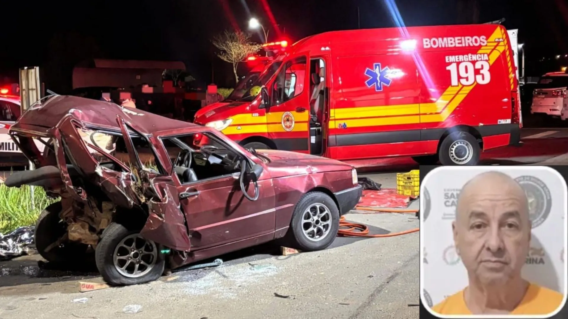 Motorista preso após morte de gêmea em Criciúma tem 33 passagens
