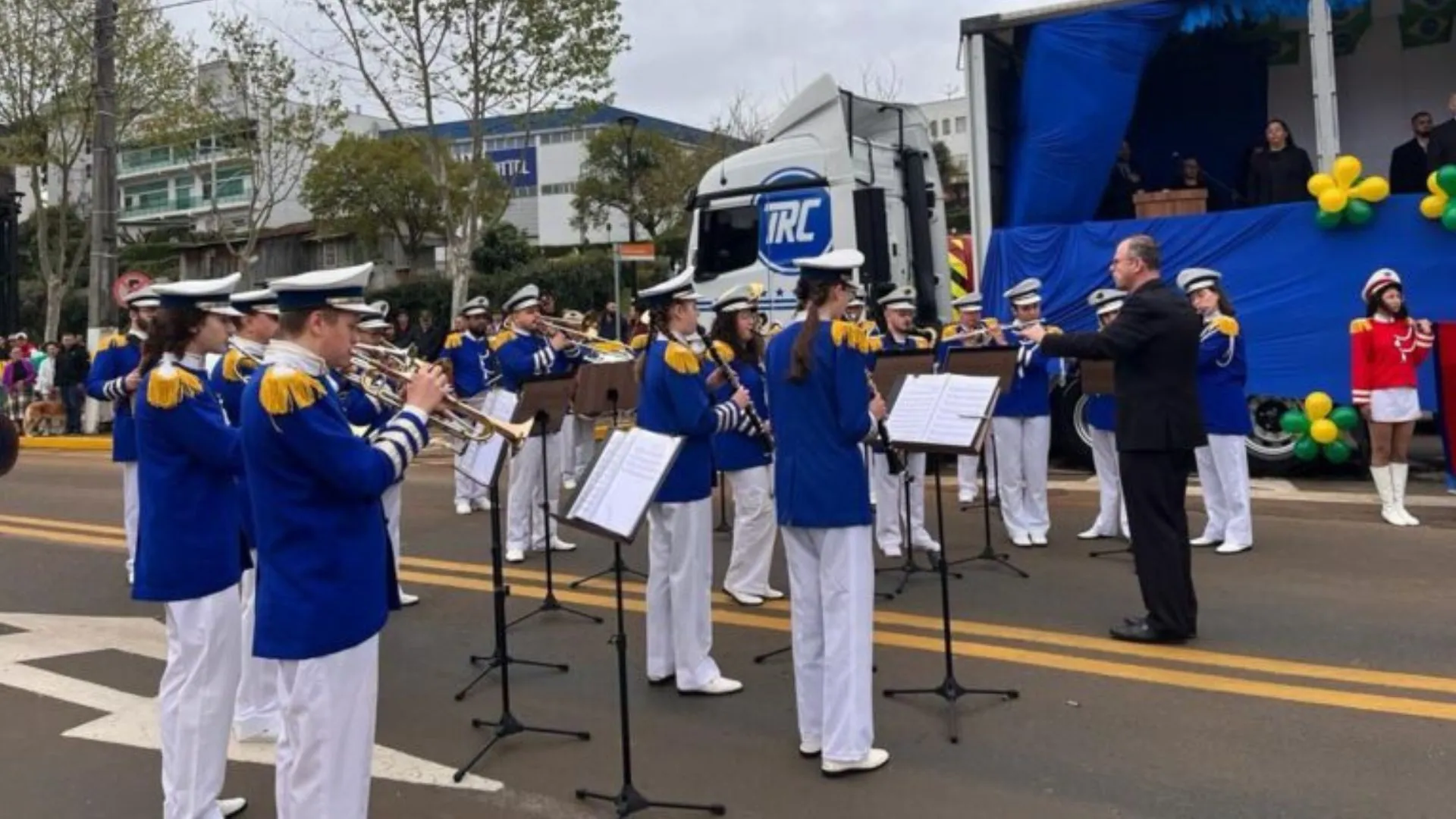 Banda e Fanfarra intensificam preparação para o 7 de Setembro em Caçador