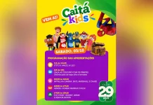 Caitá Supermercados comemora 29 anos com programação especial para crianças Caitá Supermercados comemora 29 anos com programação especial para crianças
