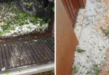 Cidades do Oeste de Santa Catarina decretam emergência após chuva de granizo Cidades do Oeste de SC decretam emergência após temporal que afetou mais de mil casas