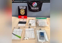 Homem é preso por tráfico de drogas durante operação em Capinzal Homem é preso por tráfico de drogas durante operação em Capinzal