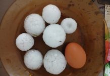 Granizo do tamanho de ovos de galinha atinge Seara Granizo do tamanho de ovos de galinha atinge Seara
