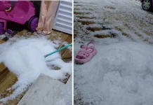 Chuva de granizo assusta moradores do bairro Martello em Caçador Chuva de granizo assusta moradores do bairro Martello em Caçador