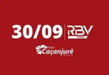 RBV Notícias Caçanjurê – 30/09/2026 – Edição 1649 RBV Notícias Caçanjurê – 30/09/2026 – Edição 1649