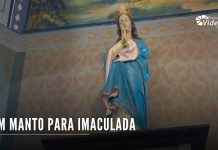 Paróquia de Videira lança campanha para confeccionar manto da Imaculada Conceição Paróquia de Videira lança campanha para confeccionar manto da Imaculada Conceição