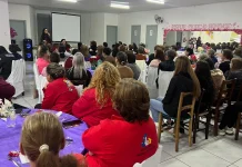 Palestra em Rio das Antas debate a violência contra mulheres Palestra em Rio das Antas debate a violência contra mulheres