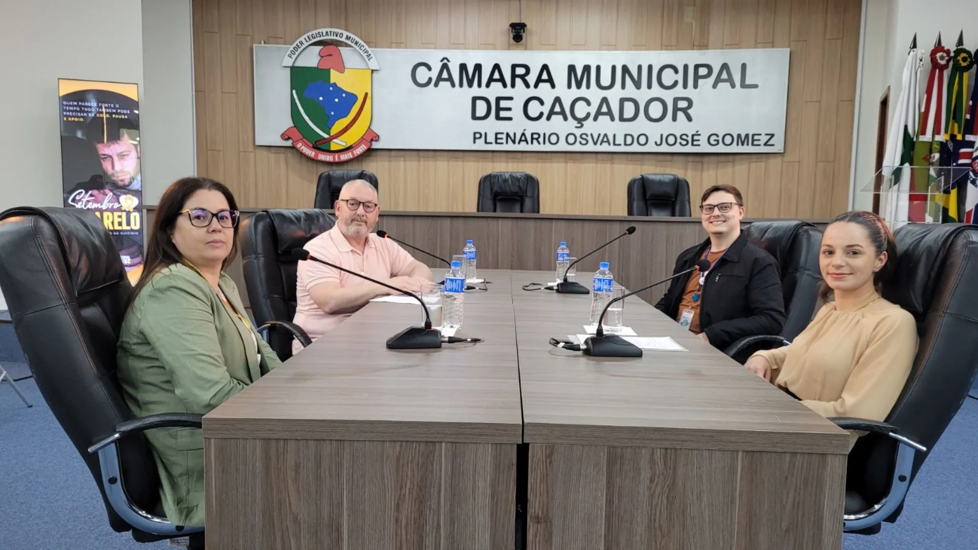 Câmara de Caçador promove podcast sobre saúde mental
