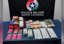 Presos quatro envolvidos em roubo a supermercado de Caçador Presos quatro envolvidos em roubo a supermercado de Caçador