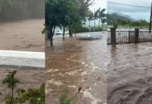 Temporal castiga novamente cidade catarinense nesta segunda-feira Temporal castiga novamente cidade catarinense nesta segunda-feira