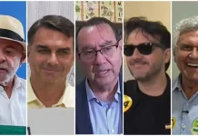 Candidatos à Presidência votam acompanhados de aliados e familiares Candidatos à Presidência votam acompanhados de aliados e familiares