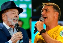 Flávio Bolsonaro e Lula disputarão segundo turno para presidente Flávio Bolsonaro e Lula disputarão segundo turno para presidente