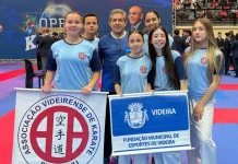 Karatê de Videira conquista prata e dois bronzes em Open Internacional Karatê de Videira conquista prata e dois bronzes em Open Internacional