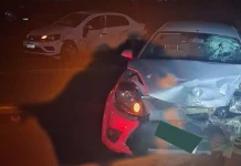 Motorista sem habilitação é preso após acidente com embriaguez em Curitibanos Motorista sem habilitação é preso após acidente com embriaguez em Curitibanos