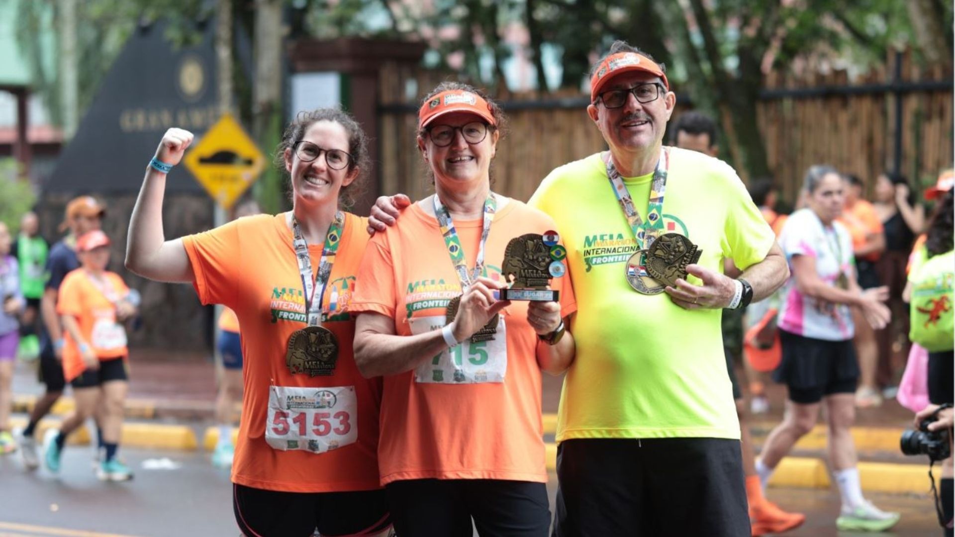 Aos 61 anos, casal de Videira conquista pódio em corrida internacional