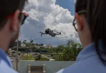 Videira utiliza drones para intensificar o combate ao mosquito da dengue Videira utiliza drones para intensificar o combate ao mosquito da dengue