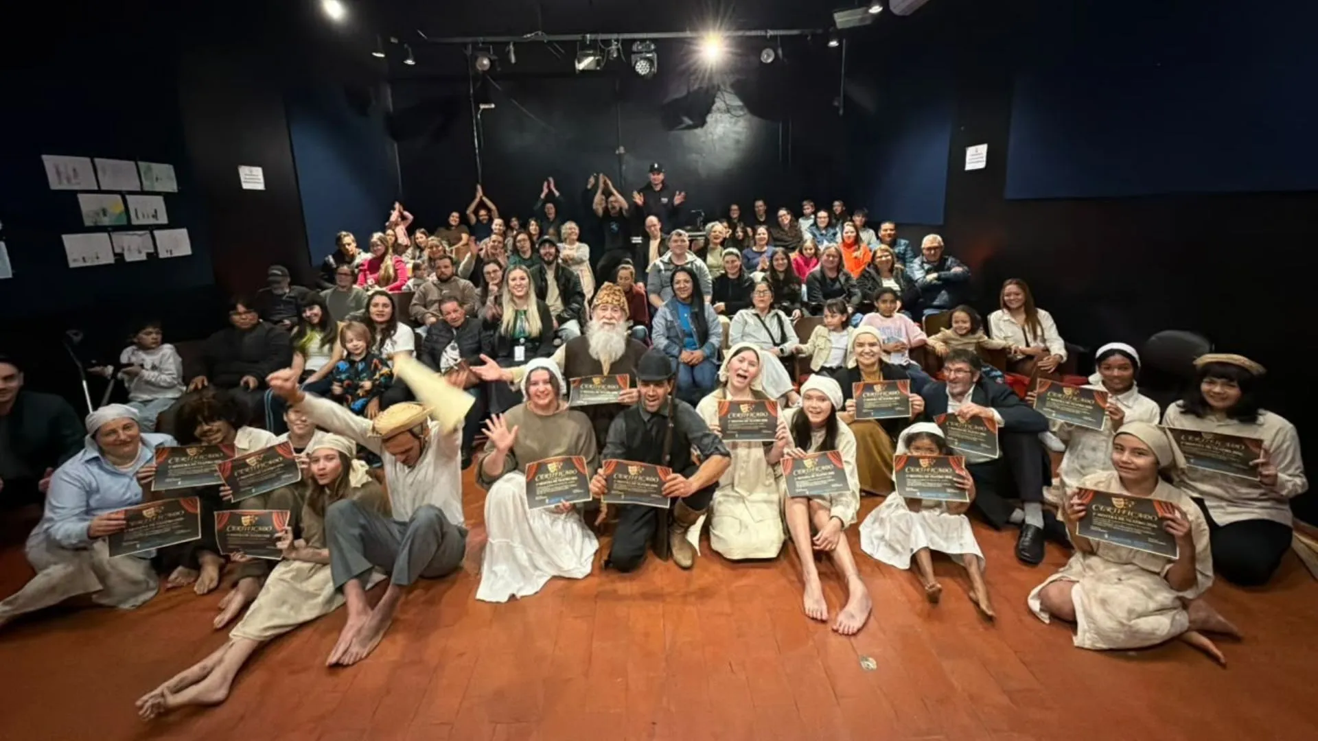 1ª Mostra de Teatro de Caçador valoriza artistas locais
