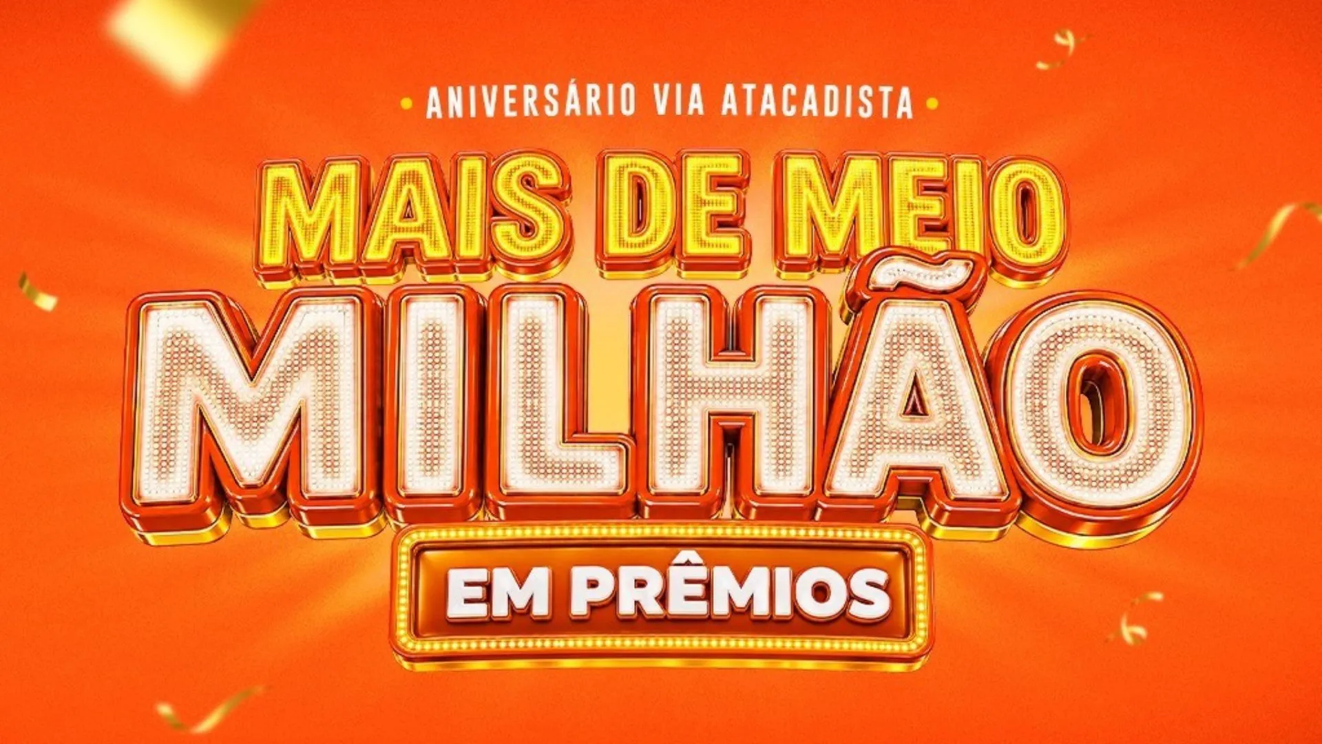 Aniversário do Via Atacadista distribui mais de meio milhão de reais em prêmios nas 23 lojas da rede